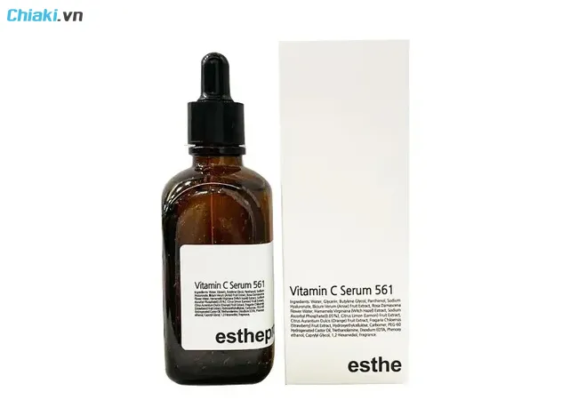 Serum dưỡng da căng b&oacute;ng H&agrave;n Quốc Vitamin C 561 Esthepro