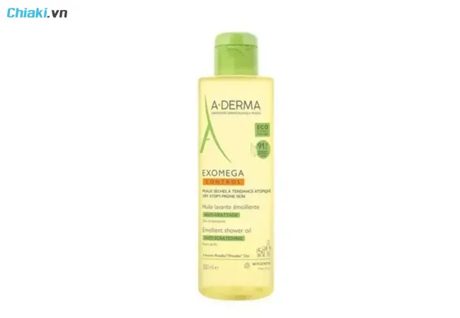 Sữa tắm vi&ecirc;m da cơ địa người lớn Aderma Exomega Shower Oil&nbsp;