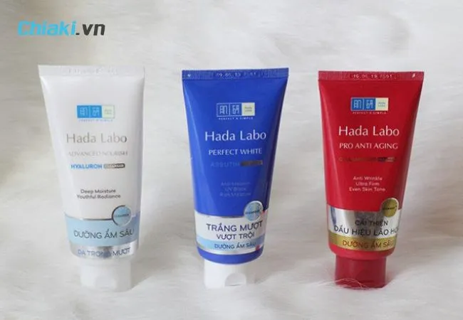 Ti&ecirc;u ch&iacute; chọn sữa rửa mặt Hada Labo