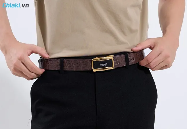 C&aacute;ch đo size thắt lưng nam truyền thống