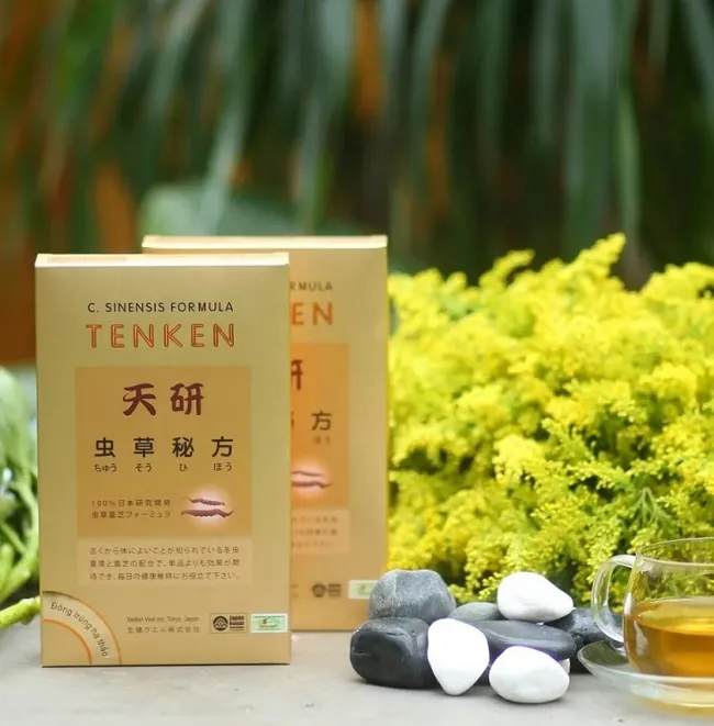 Đ&ocirc;ng tr&ugrave;ng hạ thảo Nhật Bản Tenken