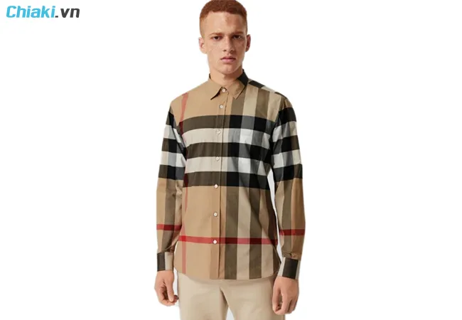 Thương hiệu &aacute;o sơ mi nam nổi tiếng thế giới Burberry