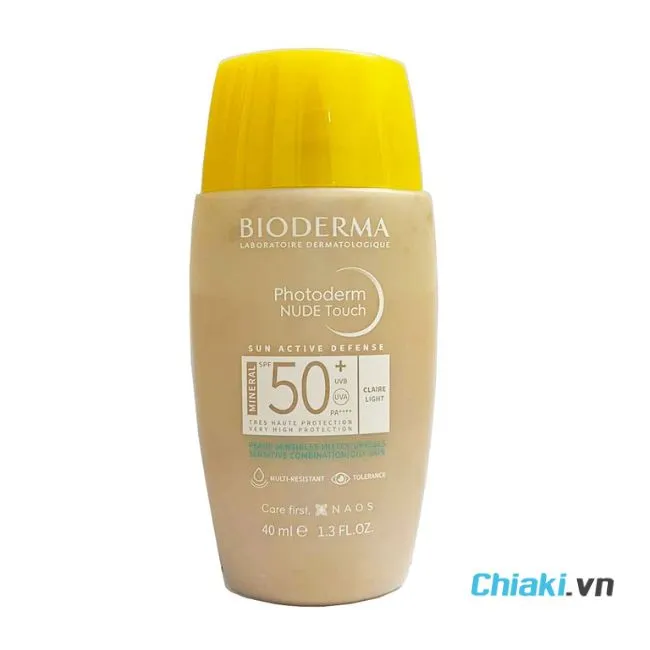 Kem chống nắng Bioderma Photoderm Nude Touch