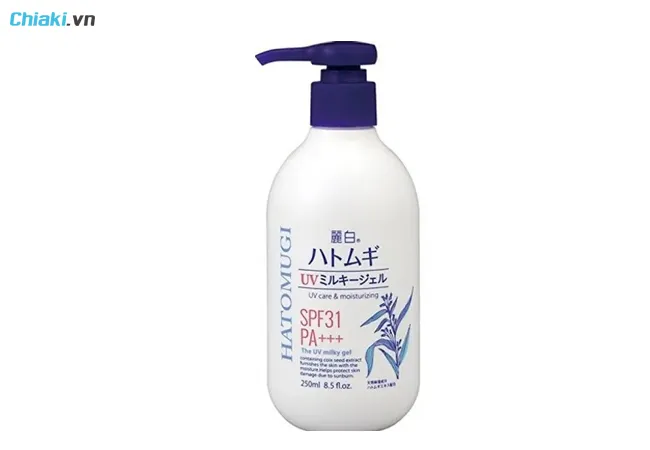 kem chống nắng hatomugi UV Care & Moisturizing&nbsp;