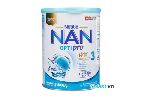 Sữa NAN Nga số 3 cho b&eacute; tr&ecirc;n 12 th&aacute;ng tuổi