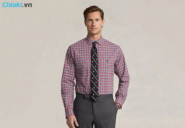 Thương hiệu thời trang sơ mi nam cổ điển Ralph Lauren