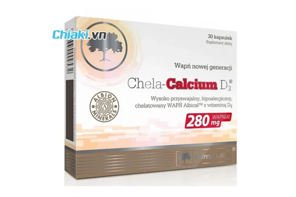 Canxi Chela-Calcium D3