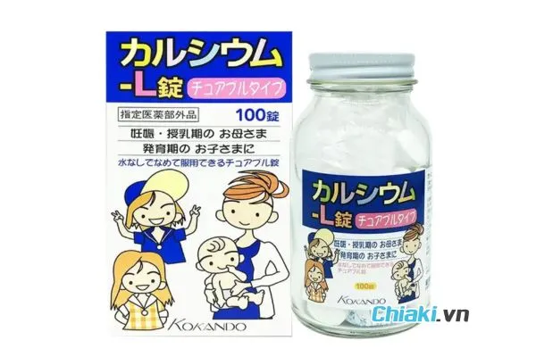 Canxi cho b&agrave; bầu của Nhật Kokando