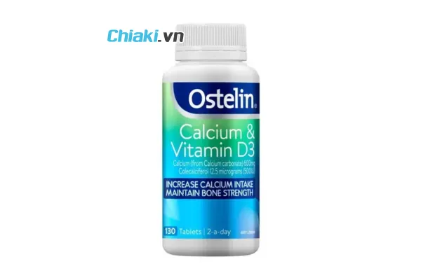 Canxi Ostelin Calcium & Vitamin D3