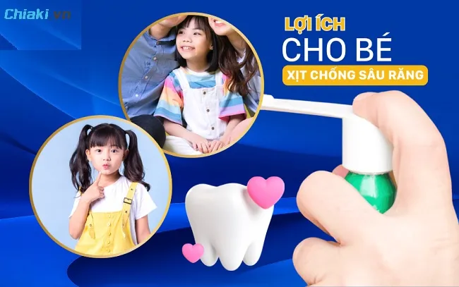 Ba mẹ c&oacute; thể sử dụng c&aacute;c sản phẩm chai xịt chống s&acirc;u răng cho b&eacute;