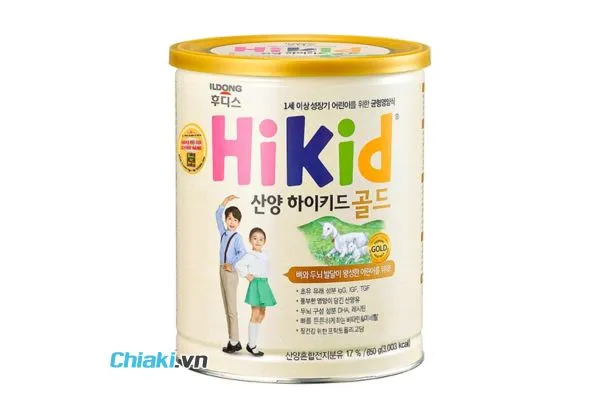 Sữa d&ecirc; tốt cho b&eacute; sinh mổ Hikid Gold