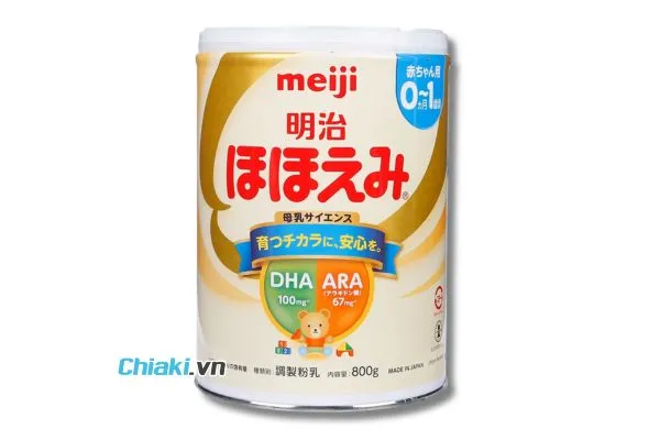 Sữa Meiji Nhật Bản số 0 cho trẻ từ 0 đến 12 th&aacute;ng tuổi