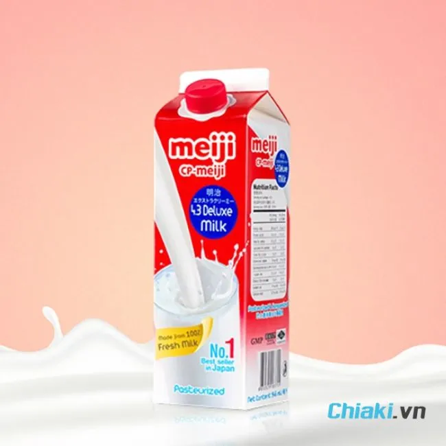 Sữa tươi cho b&eacute; 1 tuổi Meiji