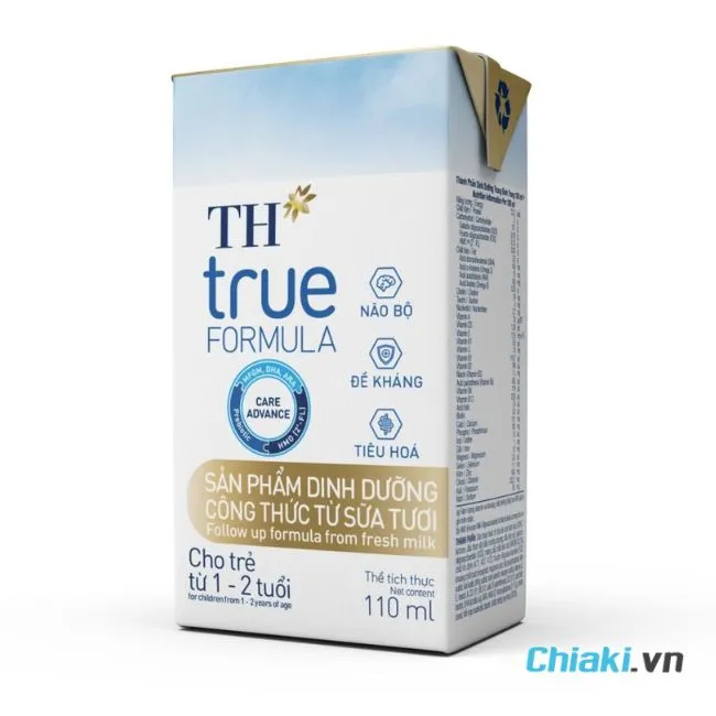 Sữa tươi cho b&eacute; từ 1 - 2 tuổi TH True Formula