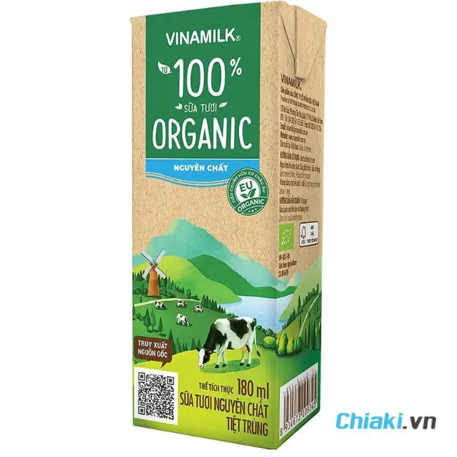 Sữa tươi d&agrave;nh cho b&eacute; 1 tuổi Vinamilk Organic