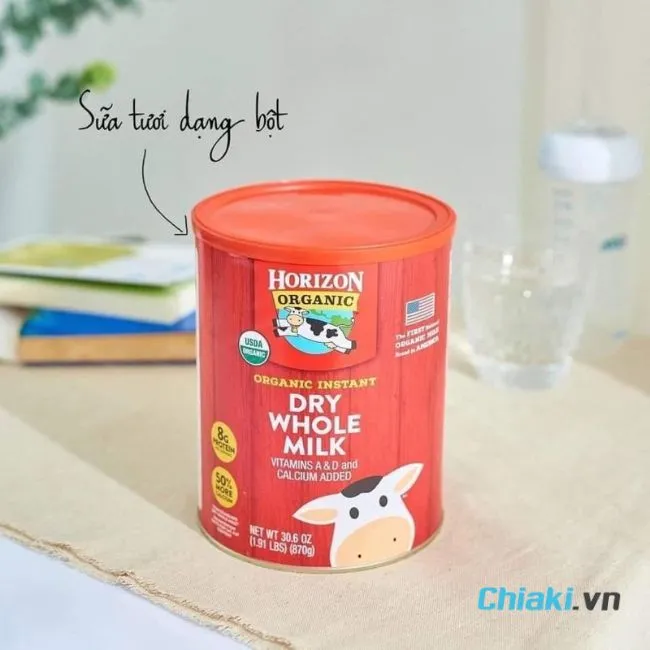 Sữa tươi nguy&ecirc;n kem cho b&eacute; 1 tuổi Horizon