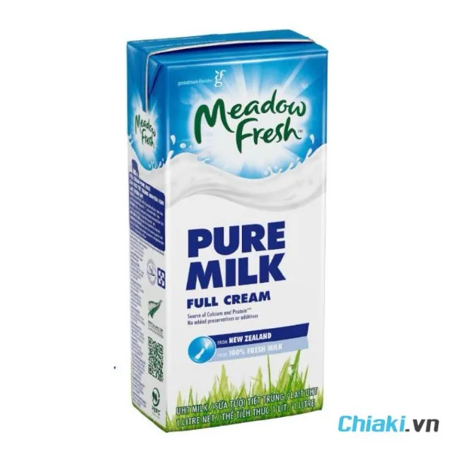 Sữa tươi nguy&ecirc;n kem cho b&eacute; 1 tuổi Meadow Fresh
