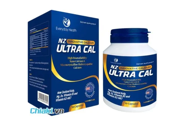 Vi&ecirc;n uống canxi hữu cơ nano NZ-Ultra Cal của New Zealand