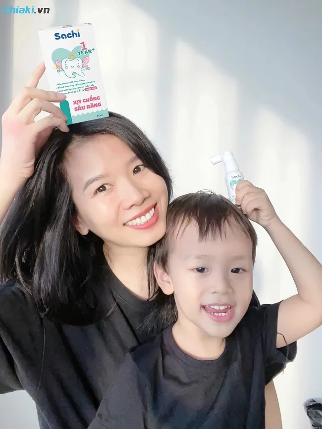 Xịt ngừa s&acirc;u răng Sachi chiết xuất thi&ecirc;n nhi&ecirc;n an to&agrave;n