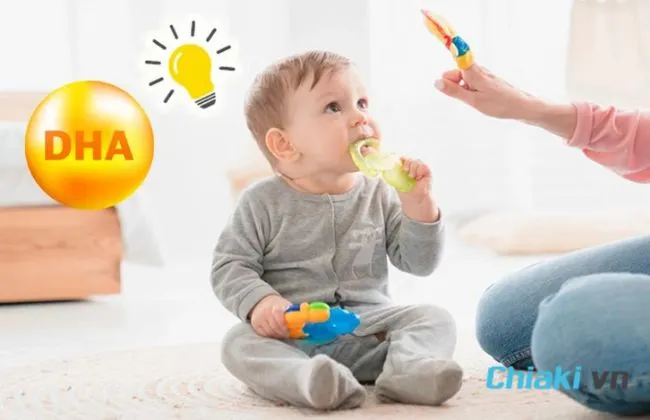 Bổ sung DHA cho b&eacute; từ mấy th&aacute;ng tuổi