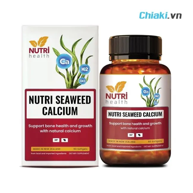Canxi cho b&eacute; 5 tuổi Nutri Seaweed Calcium