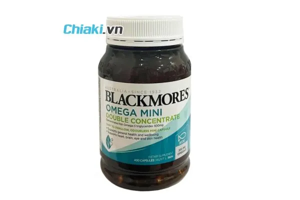 Dầu c&aacute; kh&ocirc;ng m&ugrave;i Blackmores Odourless Fish Oil