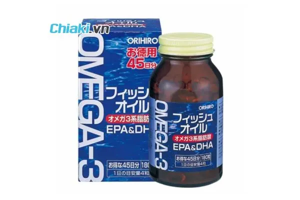 Dầu c&aacute; Omega 3 Orihiro Nhật Bản