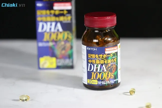 Vi&ecirc;n uống DHA ITOH của Nhật Bản được chiết xuất từ dầu c&aacute; ngừ v&acirc;y xanh chứa h&agrave;m lượng DHA cao