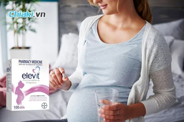 Elevit uống trước hay sau khi ăn?