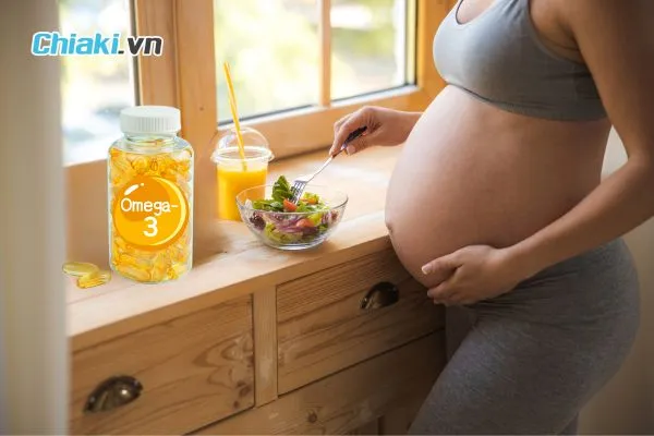Lưu &yacute; khi uống Omega 3 cho b&agrave; bầu