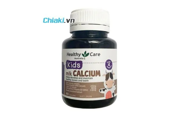 Canxi cho b&eacute; 3 tuổi Milk Calcium Healthy Care