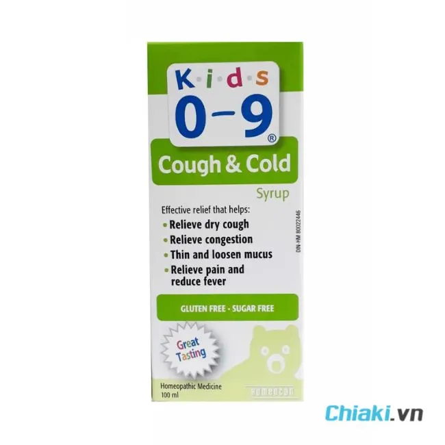 Siro trị sổ mũi nghẹt mũi cho b&eacute; sơ sinh Cough & Cold Syrup for Kids