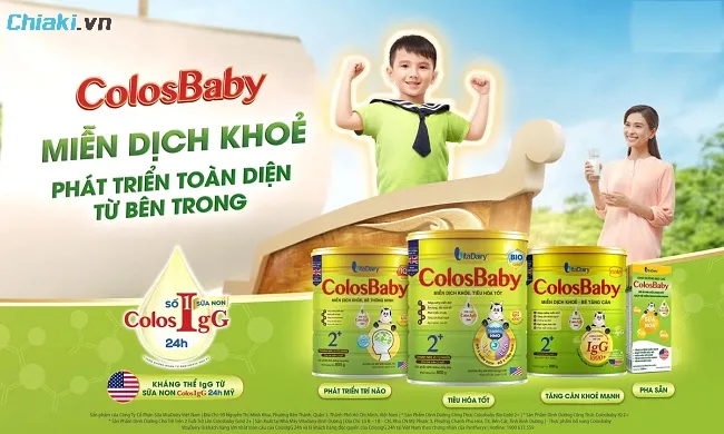 Sữa Colosbaby bổ sung sữa non ColosIgG 24h