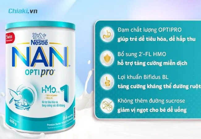 Sữa NAN Việt được sản xuất tại Việt Nam hoặc nhập khẩu nguy&ecirc;n liệu v&agrave; đ&oacute;ng g&oacute;i tại Việt Nam