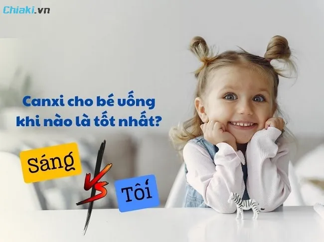 N&ecirc;n cho uống canxi v&agrave;o buổi s&aacute;ng sau bữa ăn