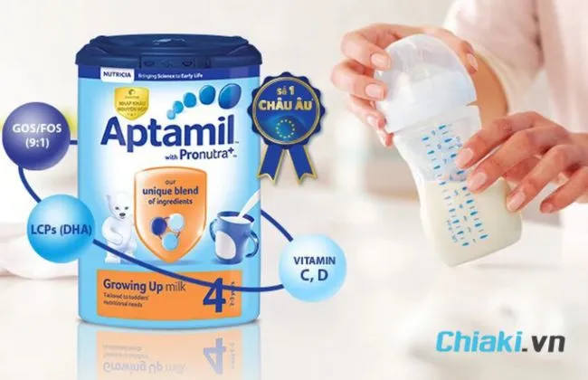 Ưu nhược điểm của sữa Aptamil