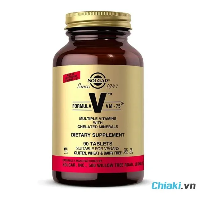 Vitamin tổng hợp cho người đau dạ d&agrave;y Solgar