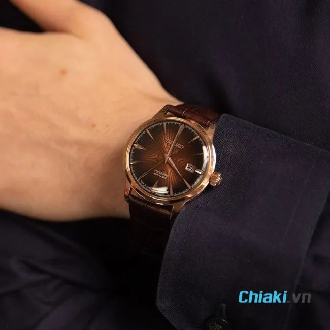 Đồng hồ nam trung ni&ecirc;n Seiko Presage Automatic SRPB46J1
