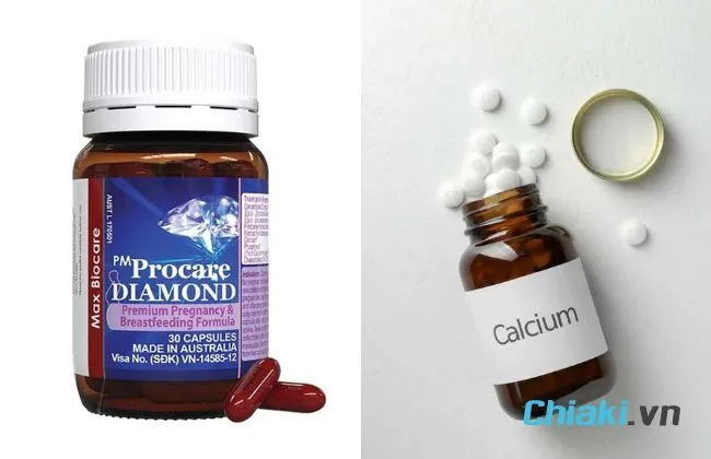 Uống Procare Diamond c&oacute; cần uống th&ecirc;m canxi kh&ocirc;ng