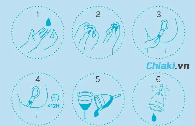 C&aacute;ch d&ugrave;ng cốc nguyệt san khi đi ngủ