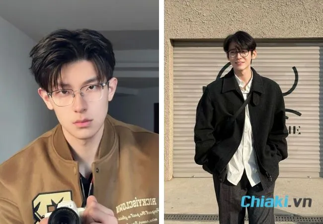 Kiểu t&oacute;c 7/3 cho mặt tr&aacute;i xoan