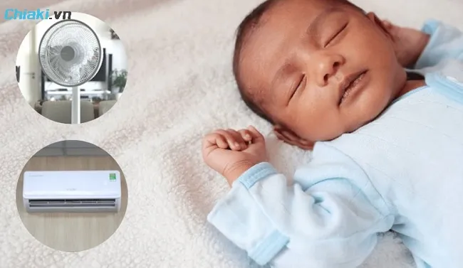 Nh&igrave;n chung, điều h&ograve;a được đ&aacute;nh gi&aacute; l&agrave; lựa chọn tốt hơn để duy tr&igrave; nhiệt độ ổn định v&agrave; l&yacute; tưởng cho trẻ sơ sinh, đặc biệt trong những ng&agrave;y nắng n&oacute;ng đỉnh điểm.&nbsp;