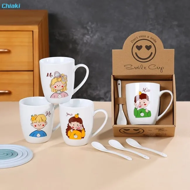 Cốc in h&igrave;nh chibi l&agrave; m&oacute;n qu&agrave; Gi&aacute;ng sinh v&ocirc; c&ugrave;ng độc đ&aacute;o, h&agrave;i hước