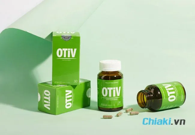 Thuốc bổ n&atilde;o tăng cường tr&iacute; nhớ cho học sinh cấp 2 - 3 Otiv