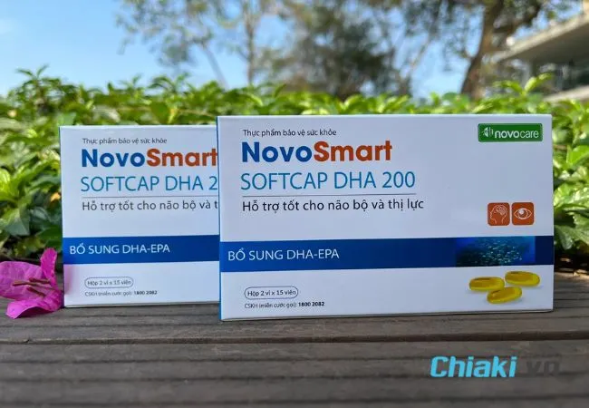 Thuốc bổ n&atilde;o tăng cường tr&iacute; nhớ cho học sinh Novosmart