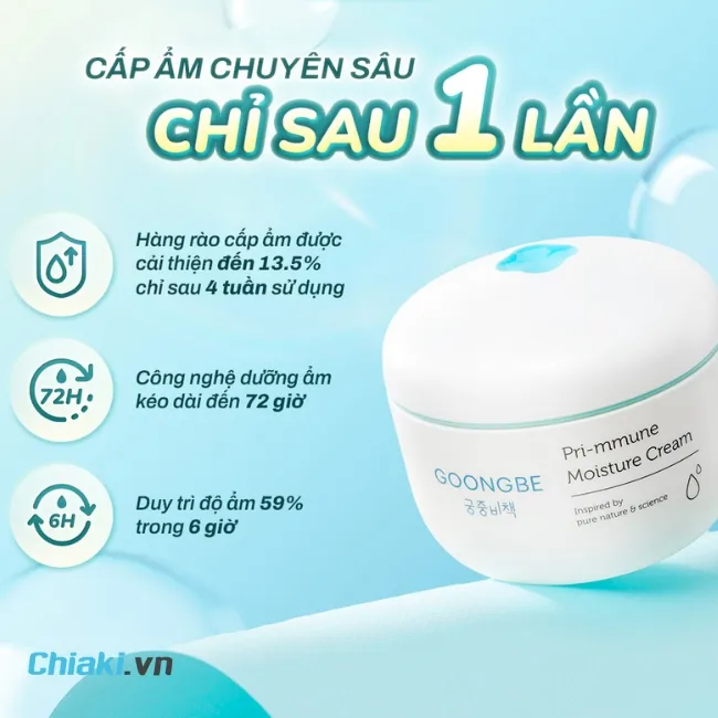 Kem dưỡng ẩm cho trẻ sơ sinh H&agrave;n Quốc Goongbe