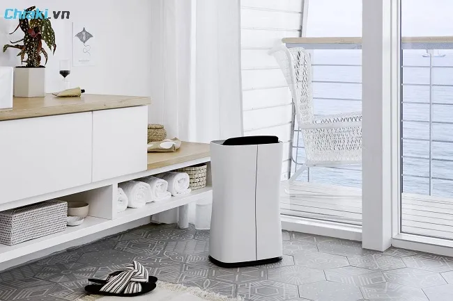 M&aacute;y h&uacute;t ẩm Stadler Form Lukas&nbsp;c&oacute; k&egrave;m lọc kh&ocirc;ng kh&iacute; cho ph&ograve;ng kh&aacute;ch hoặc căn hộ từ 40m&sup2; - 60m&sup2;