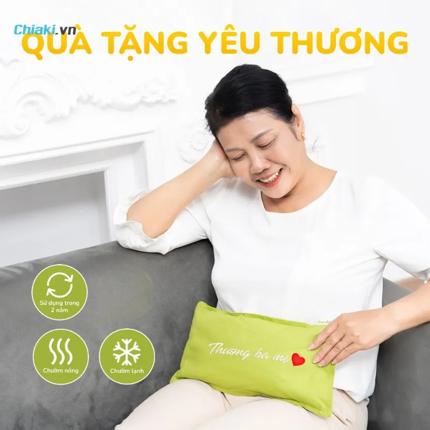 Mẹ hay đau nhức xương khớp, h&atilde;y tặng mẹ t&uacute;i chườm n&oacute;ng mini