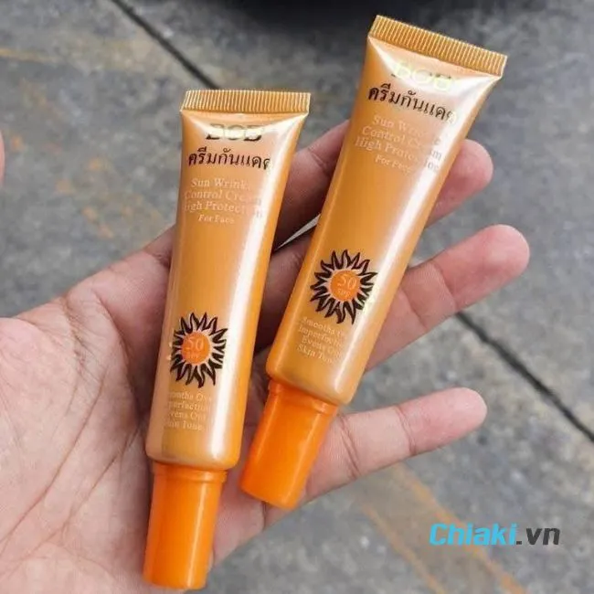 Kem chống nắng Bob Th&aacute;i Lan Sun Wrinkle