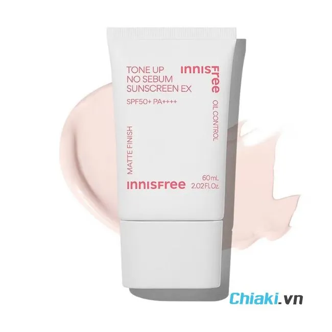 Kem chống nắng n&acirc;ng tone kiềm dầu Innisfree Tone Up No Sebum